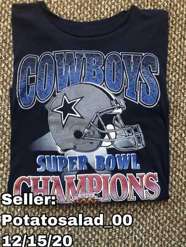 NFL × Vintage Dallas Cowboys 1996 Super Bowl 30 Ch