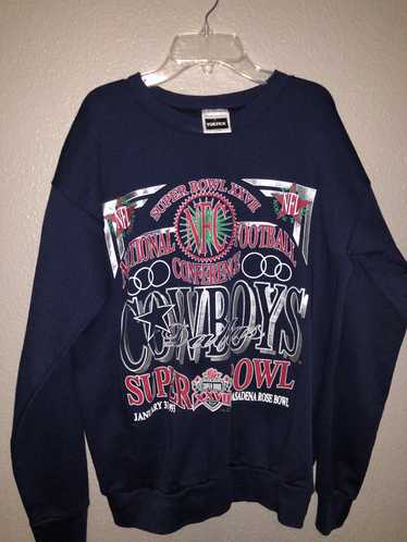 Tultex × Vintage Super bowl XXVII vintage crew ne… - image 1