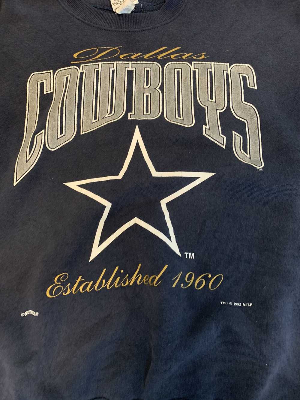 Nutmeg Mills × Vintage Vintage Dallas Cowboys swe… - image 2