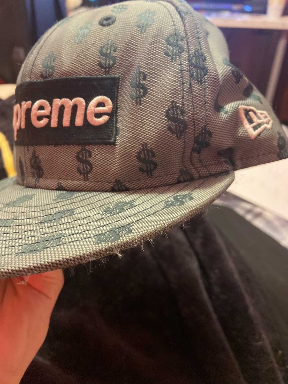 Supreme supreme monogram money hat - image 2