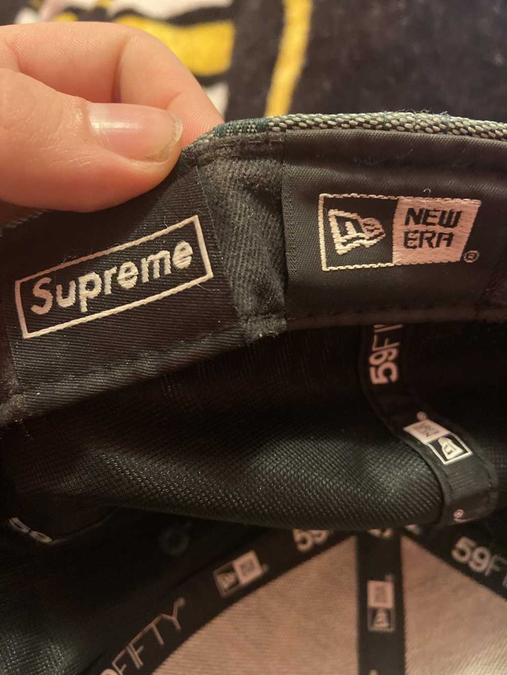 Supreme supreme monogram money hat - image 5