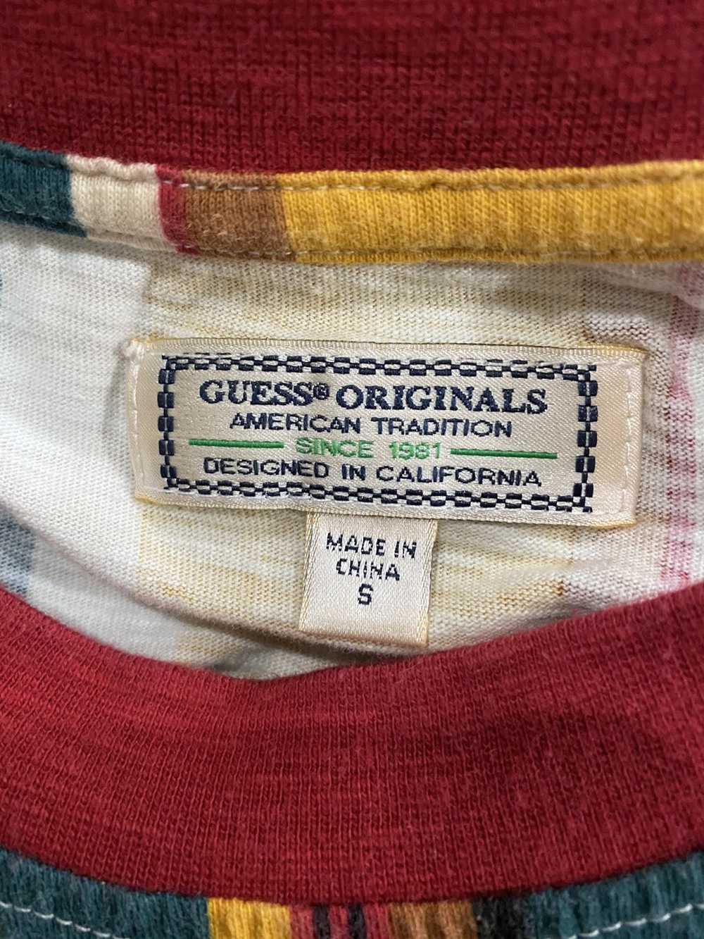 Guess GUESS Originals Oversized Sayer Striped Lon… - image 4