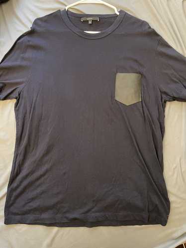 Gucci Gucci t shirt with leather pocket - image 1
