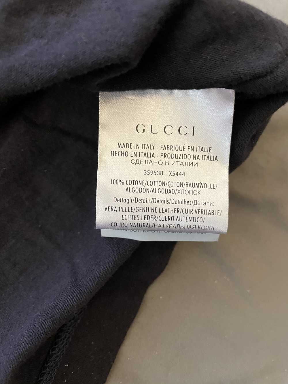 Gucci Gucci t shirt with leather pocket - image 5