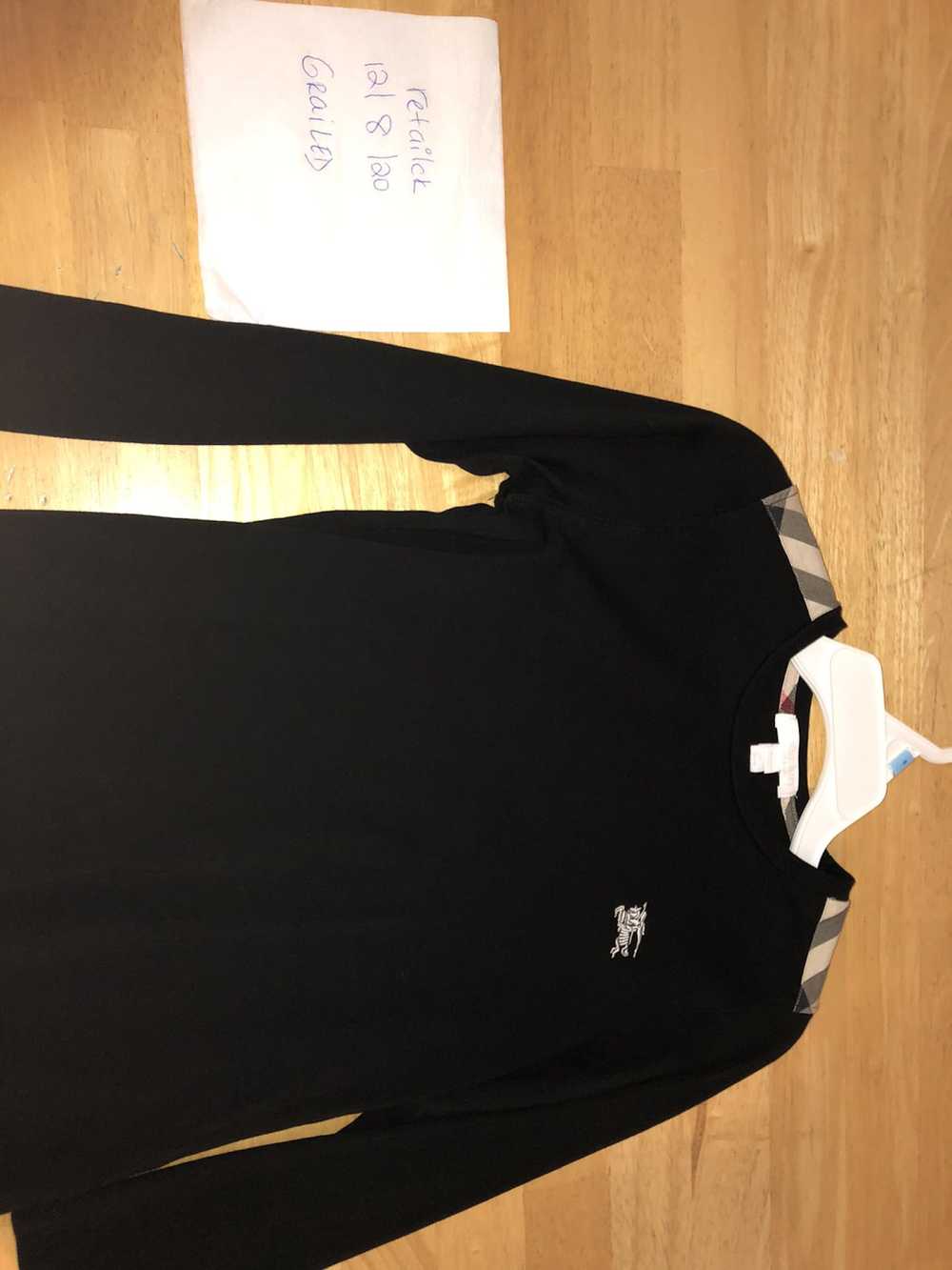 Burberry Burberry boys black Long sleeve size 8Y … - image 1