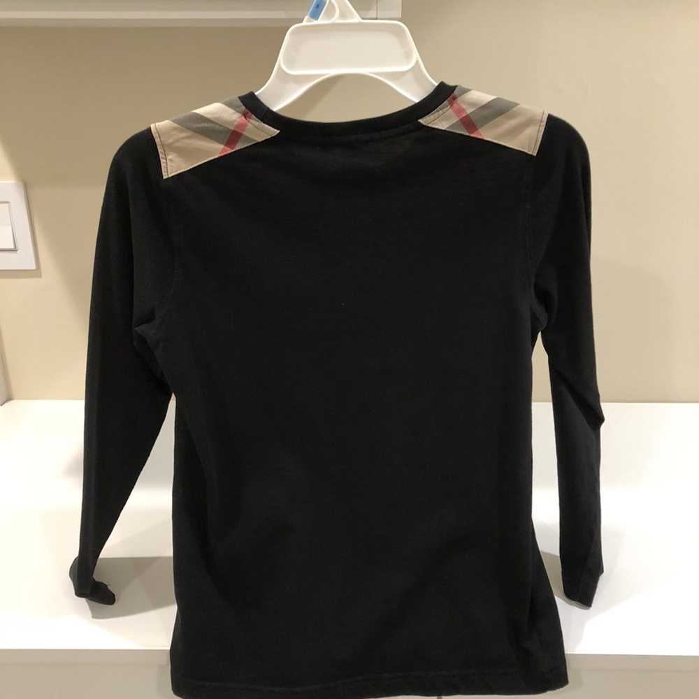 Burberry Burberry boys black Long sleeve size 8Y … - image 7