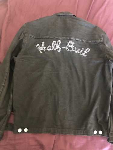 Half Evil Rare half evil denim jacket