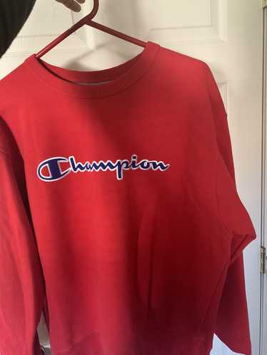 Champion Vintage Red Champion Crewneck L - image 1