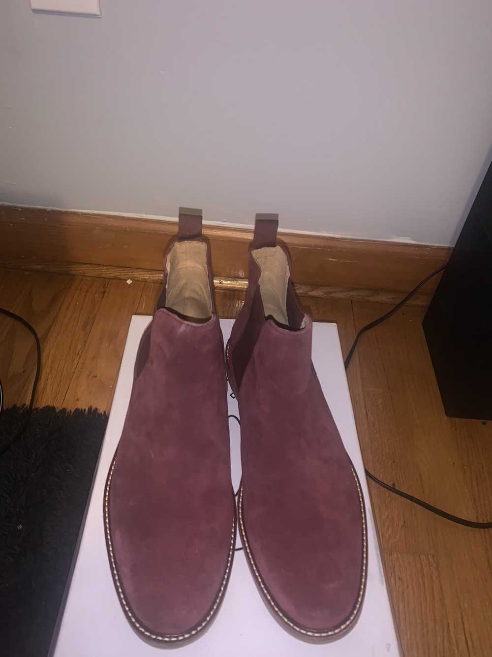 Steve Madden Burgundy Chelsea Boots - image 2