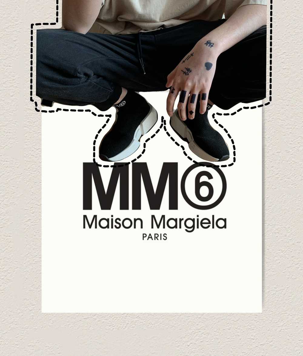 Maison Margiela 39 MM6_Maison M_Sock High top sne… - image 1