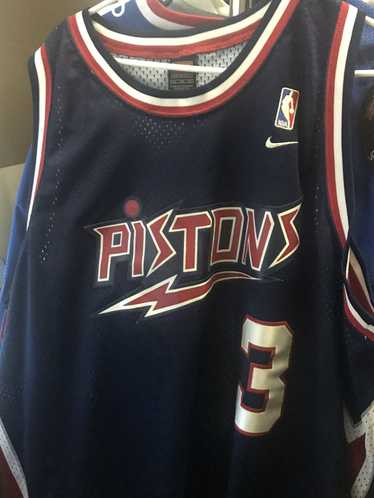 NBA Nike Ben Wallace 3 Detroit Pistons NBA