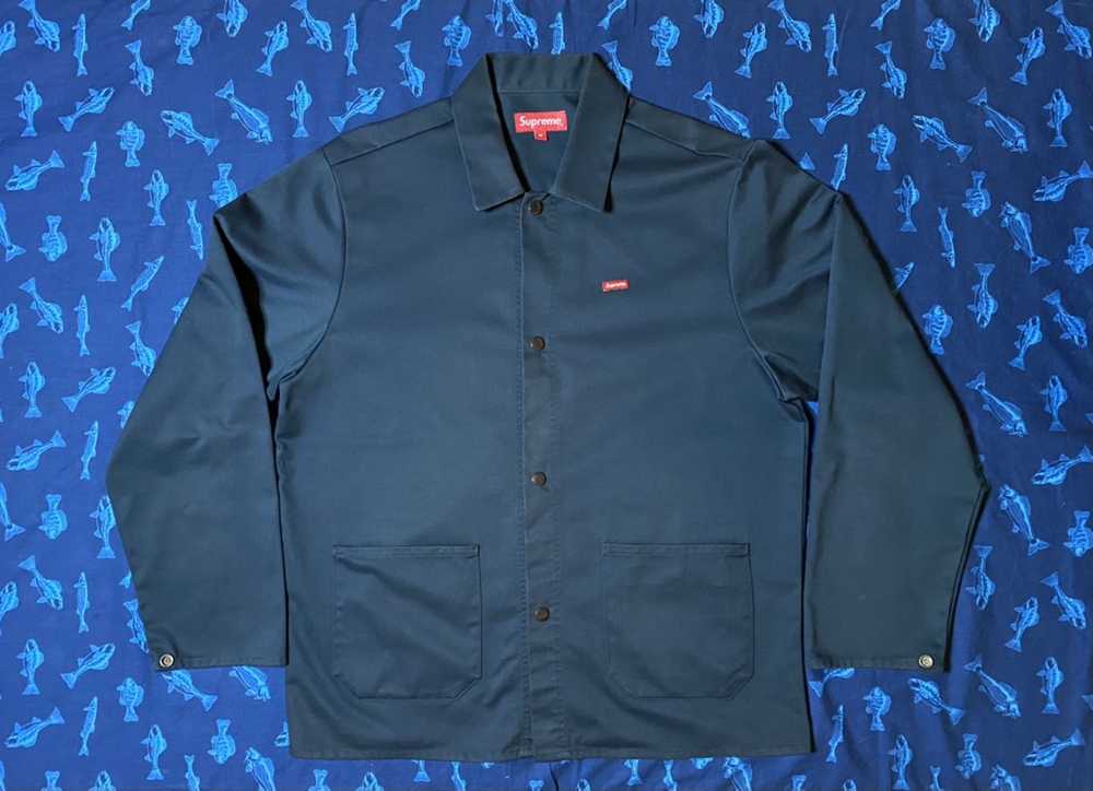 Supreme SS17 Supreme Navy Shop Jacket - image 1