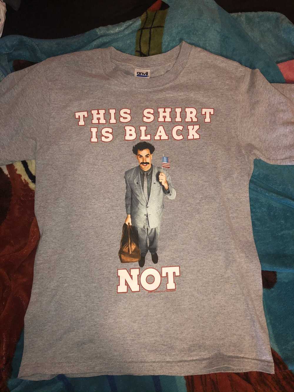 Anvil Borat Y2K tee in amazing condition size sma… - image 1