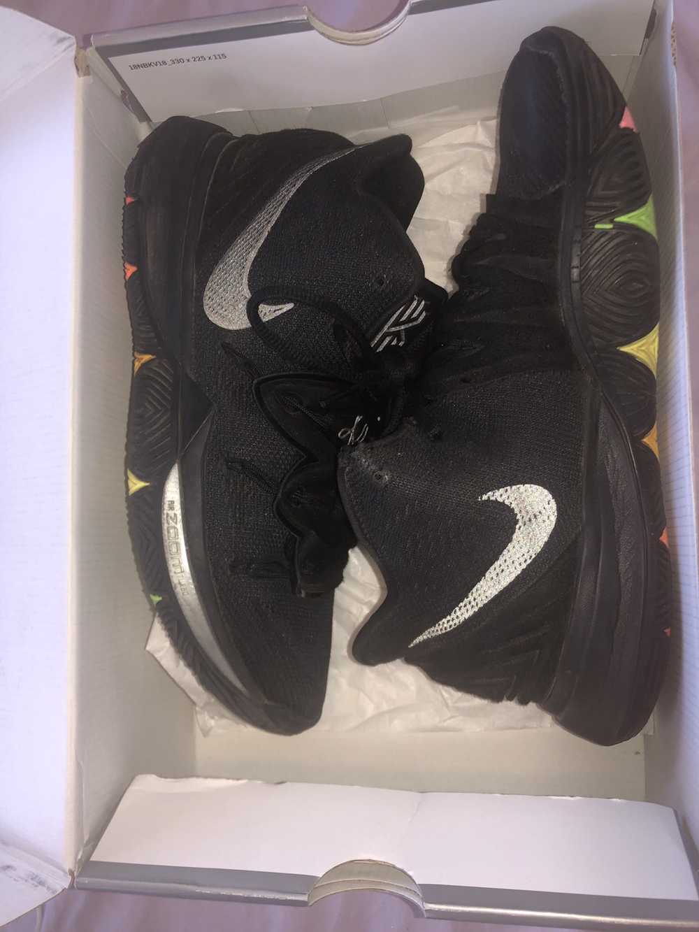 Nike Kyrie 5 neon soles - image 1