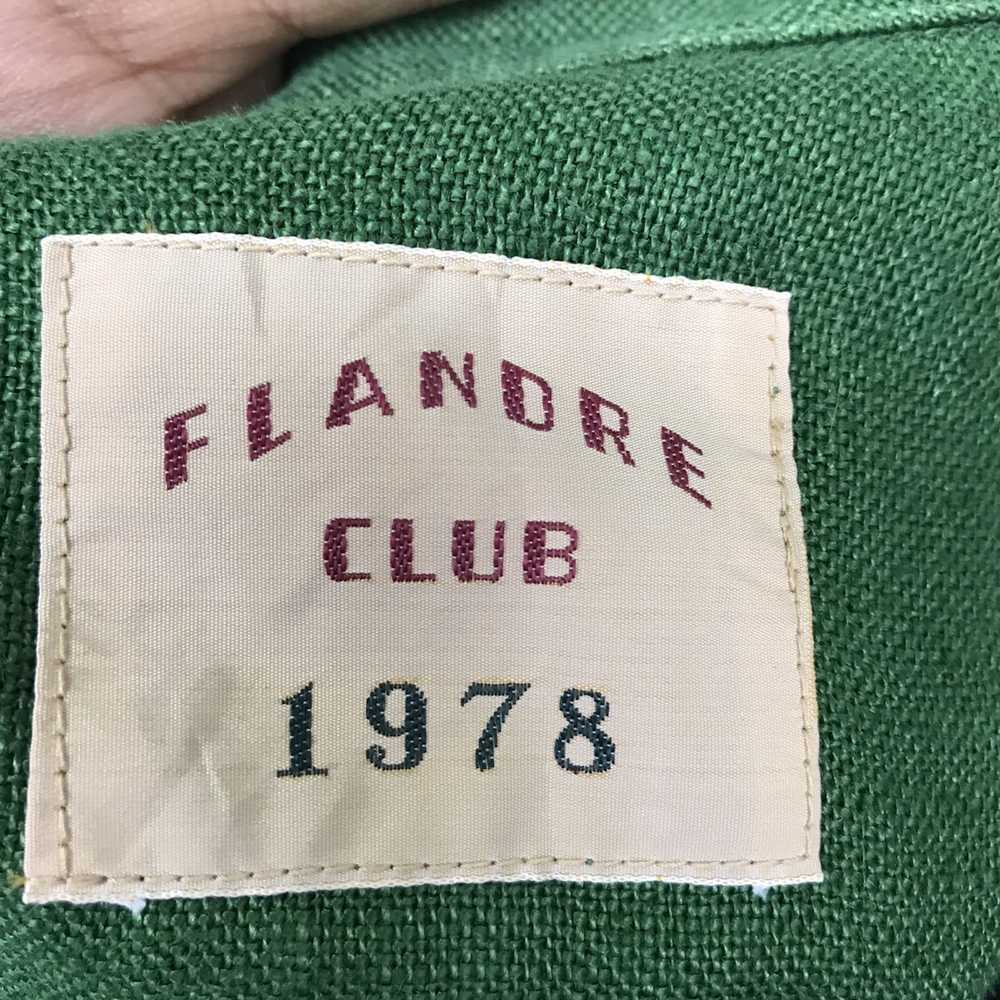 Japanese Brand Flandre Club 1978 100% Linen Harri… - image 4