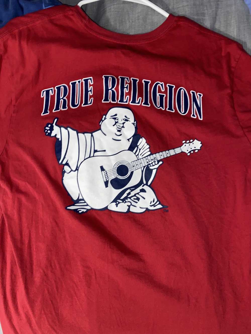 True Religion True Religion Red Buddha T-Shirt - image 2