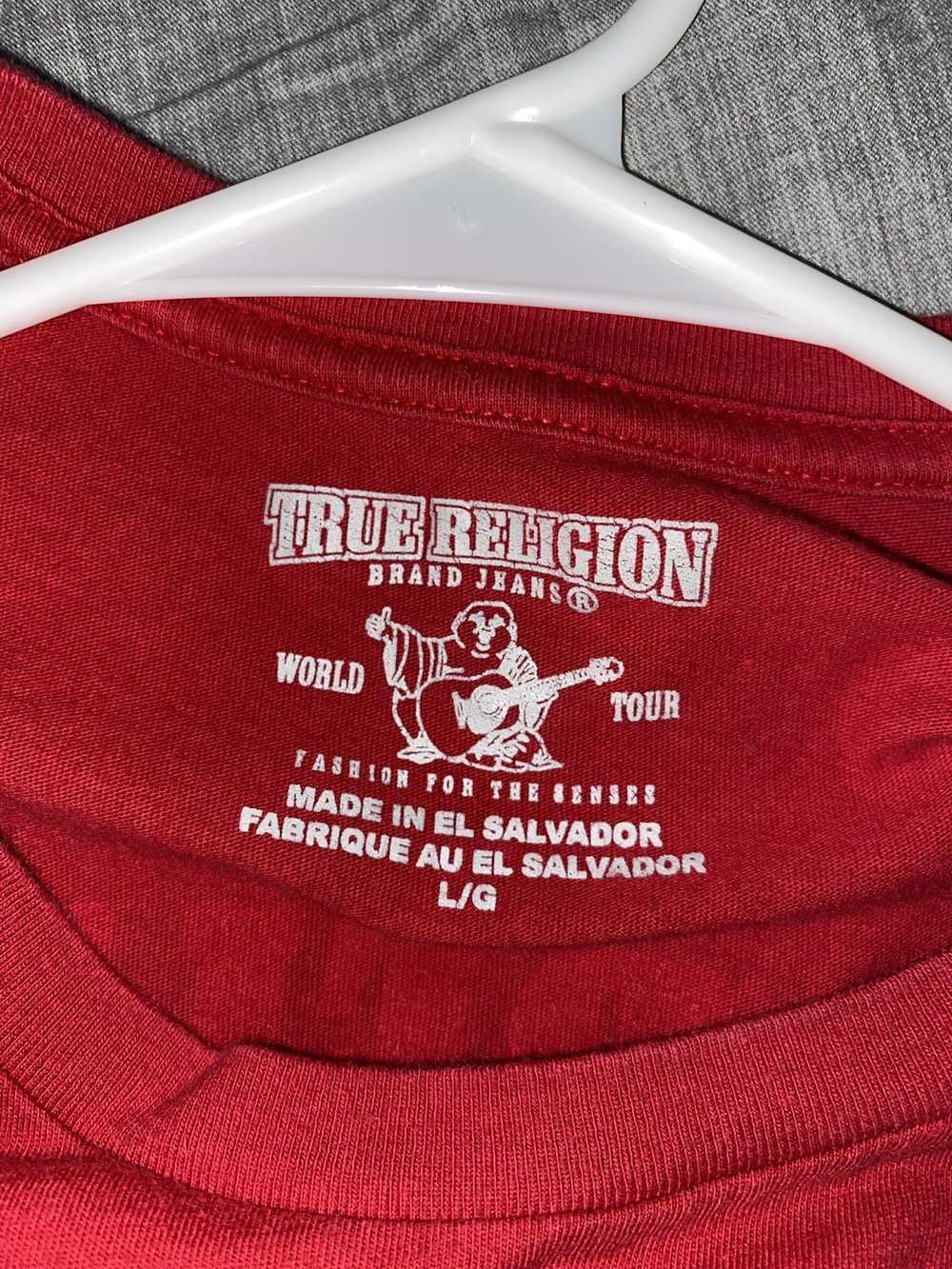 True Religion True Religion Red Buddha T-Shirt - image 3
