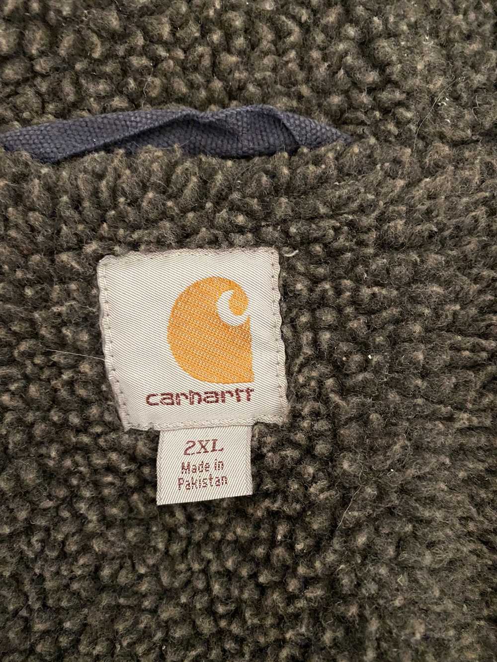 Carhartt Carhartt Zip Jacket Sherpa lined hoodie - image 3