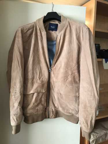 Pepe Jeans Pepe Jeans suede bomber jacket
