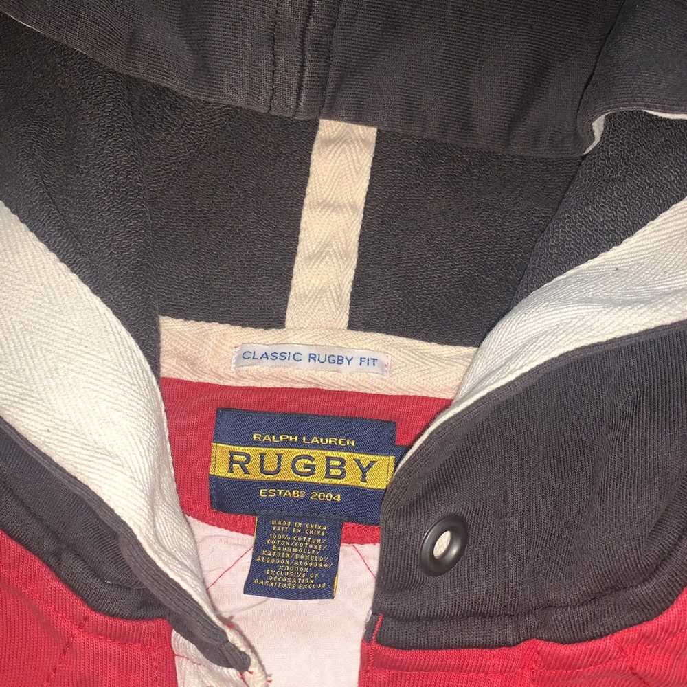 Ralph Lauren Rugby Vintage Ralph Lauren Rugby Hoo… - image 2