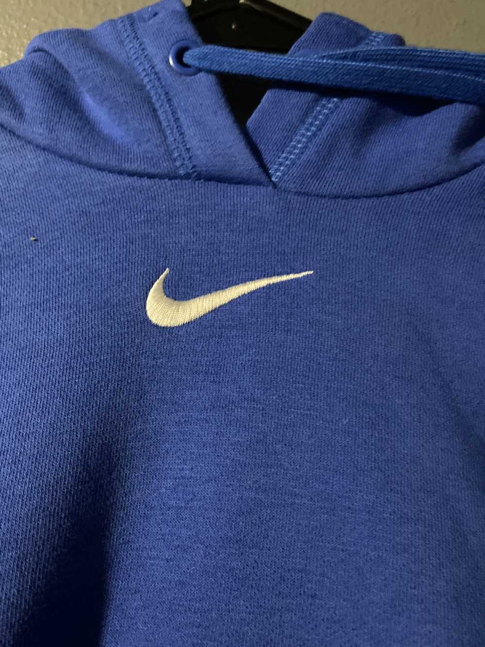 Nike × Vintage Vintage Nike center swoosh hoodie - image 3