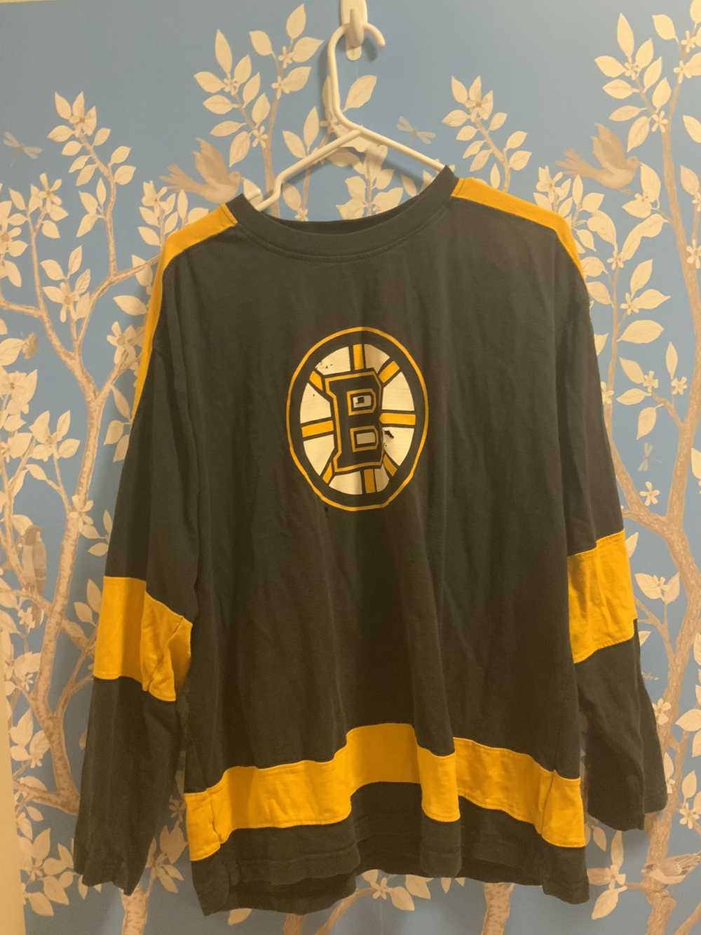 Boston × Vintage Vintage Boston Bruins L/S Size X… - image 1