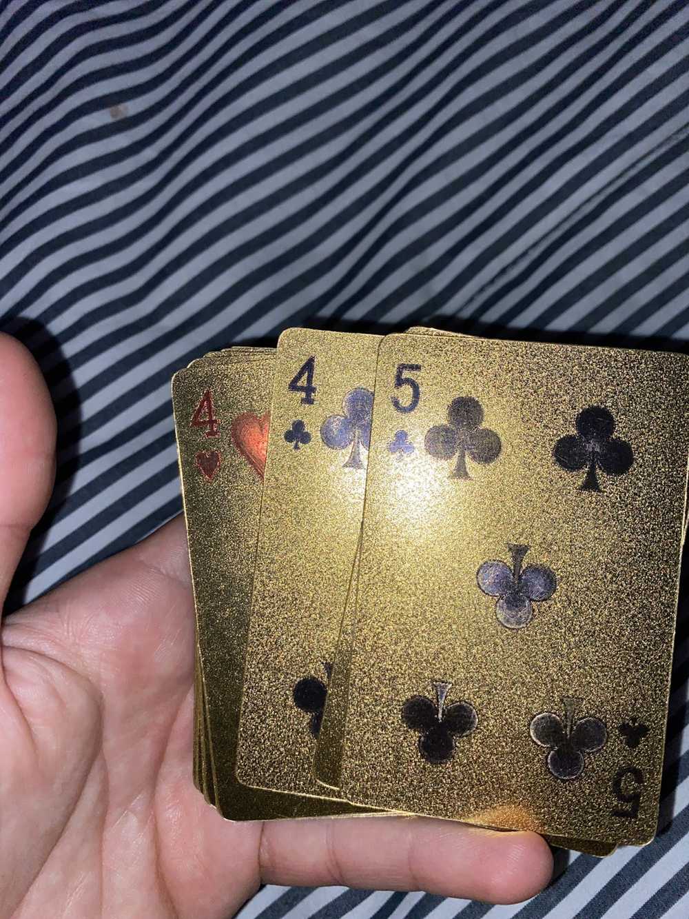 Supreme SUPREME FW13 GOLD PLAYING CARDS - image 3