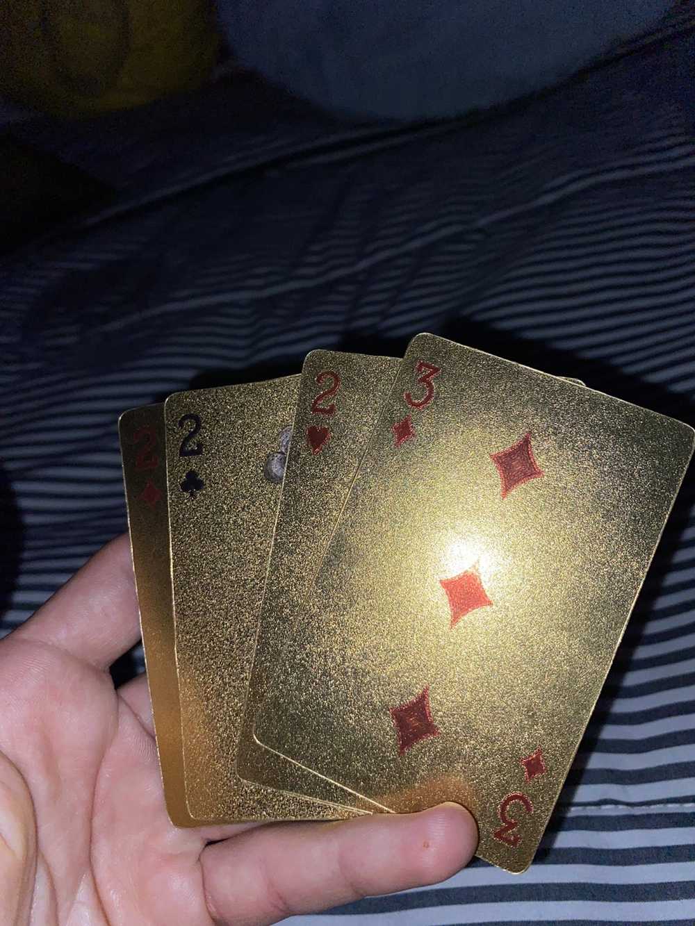 Supreme SUPREME FW13 GOLD PLAYING CARDS - image 5