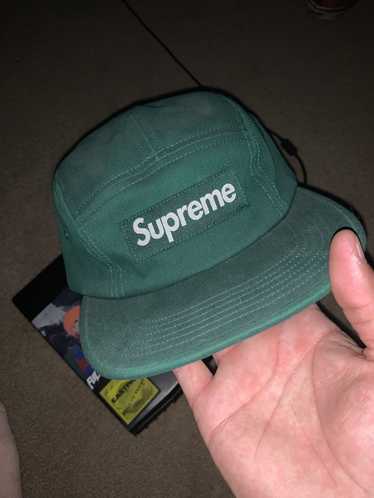 Supreme Harris Tweed Camp Cap GREEN（Supreme Harris Tweed