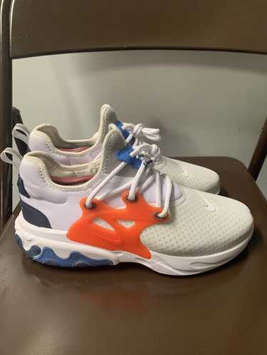 Nike react presto white/habanero red/obsidian/pacific blue best sale