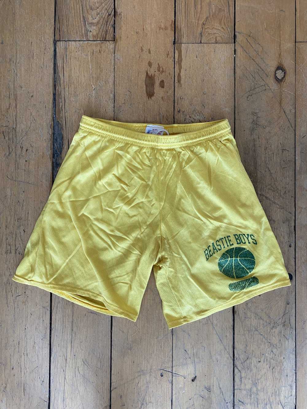 Vintage BEASTIE BOYS JUNIOR VARSITY MESH SHORTS - image 1