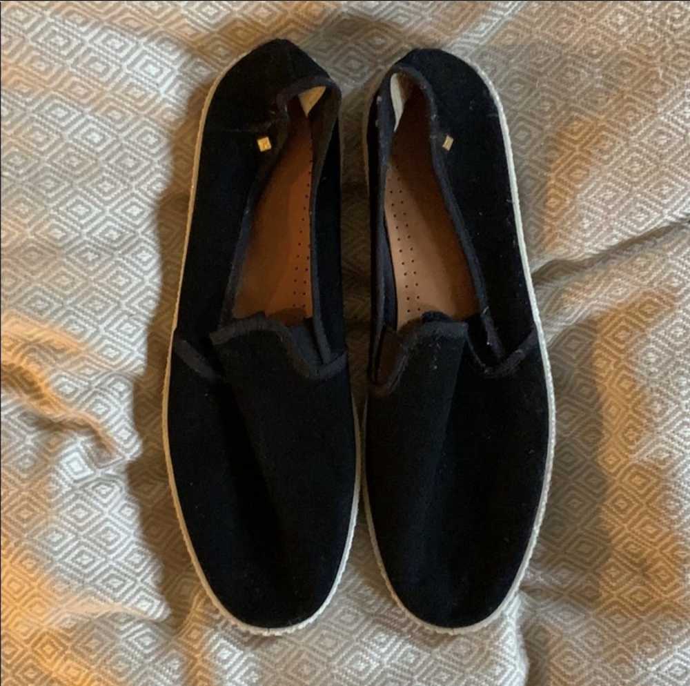 Rivieras Rivieras Black Suede Slip-on Size 11 - image 1