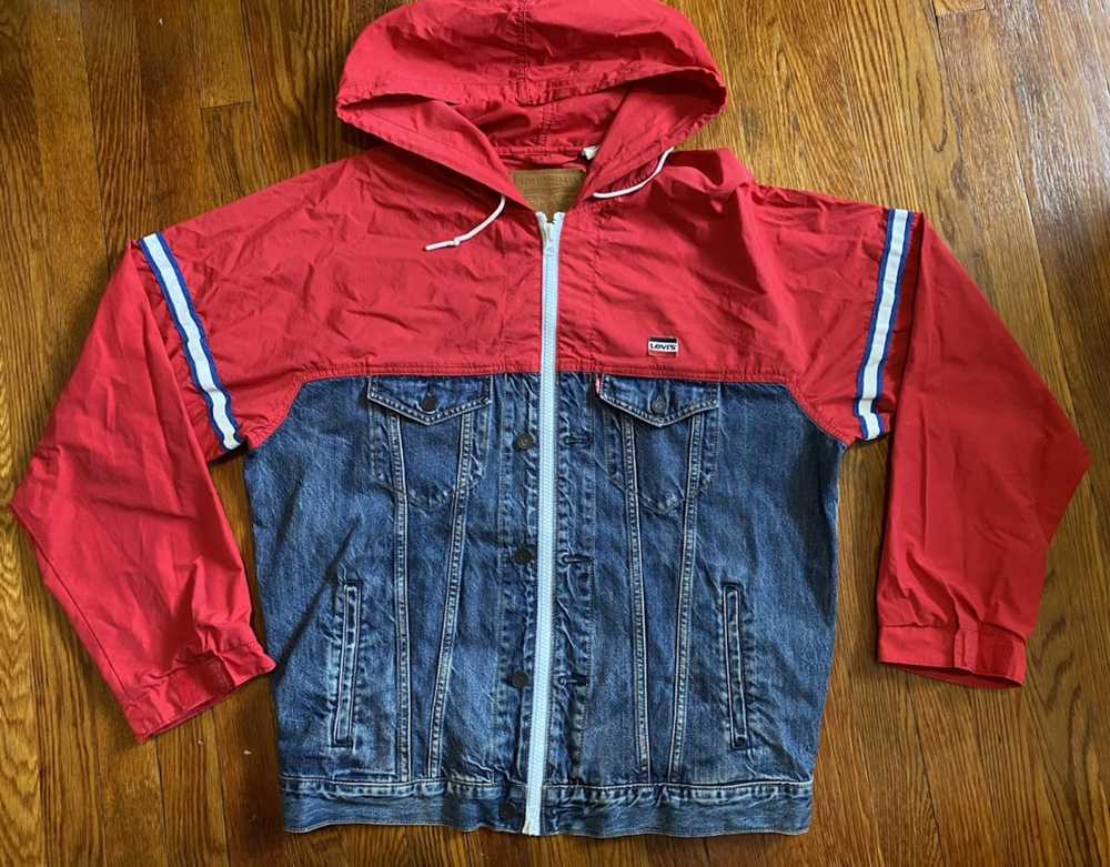 Levi's Levi’s Premium Hoodie Trucker Jacket - image 3