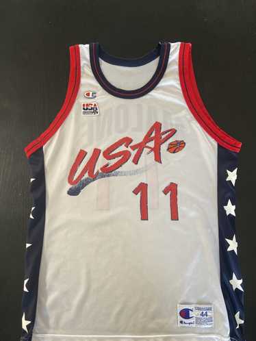 Champion 1996 Karl Malone USA jersey