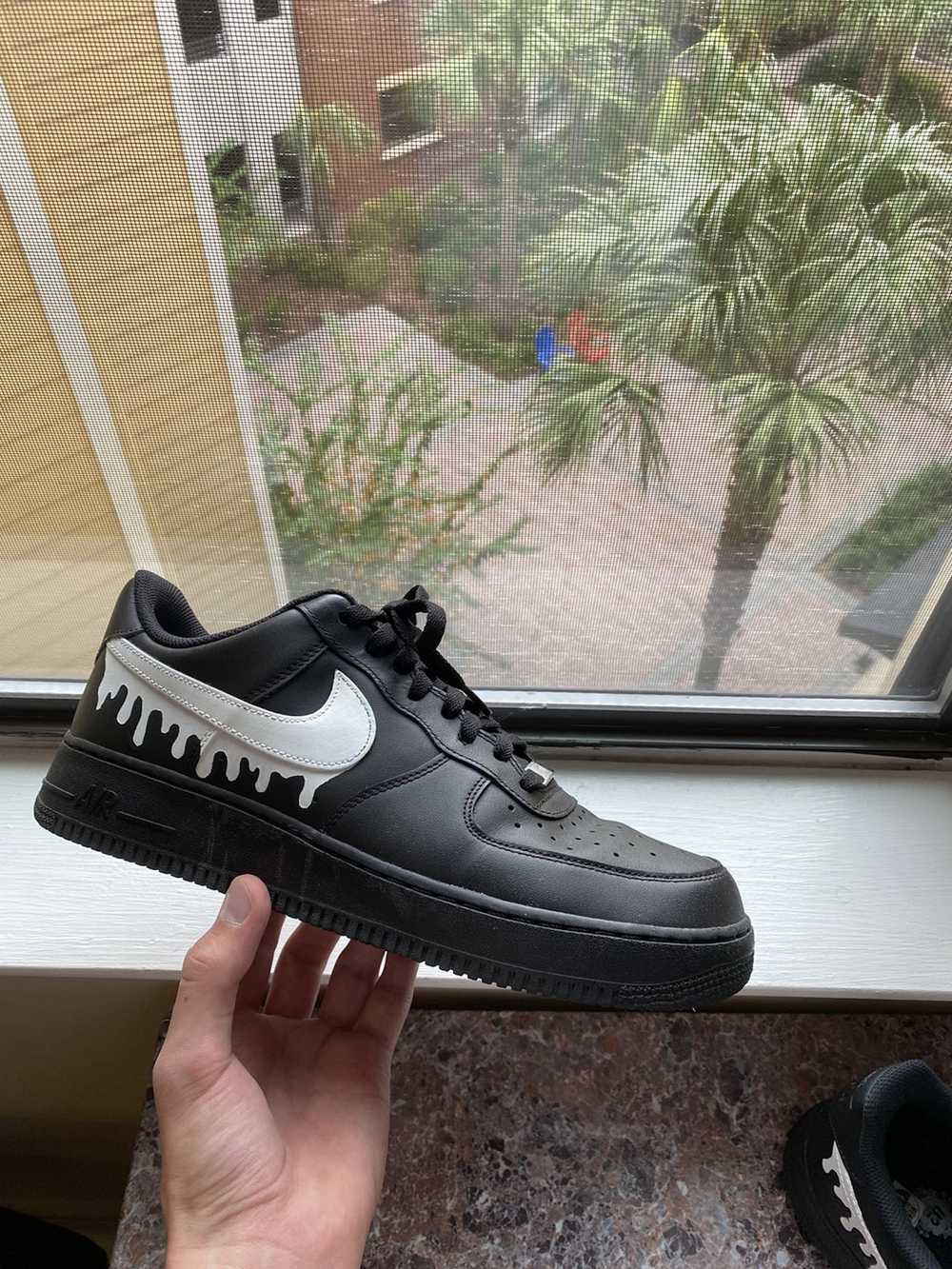 Nike Custom Drip Air Force 1 07 Black 2017 Gem 1976