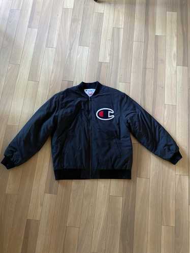 Champion x supreme bomber jacket sale