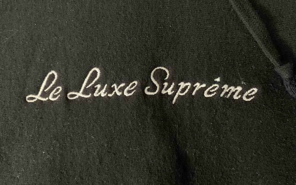Supreme Supreme Le Luxe Hoodie Black - image 3