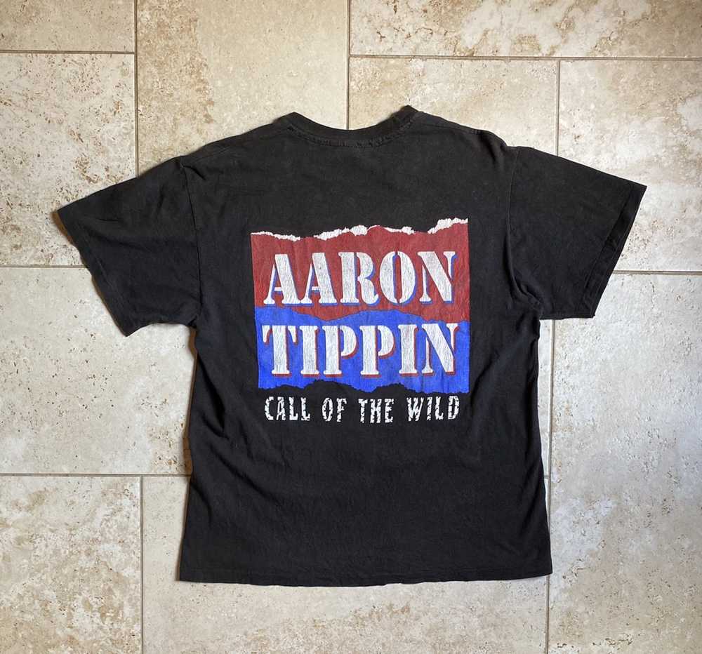 Hanes × Rap Tees × Vintage Aaron Tippin Call of t… - image 3