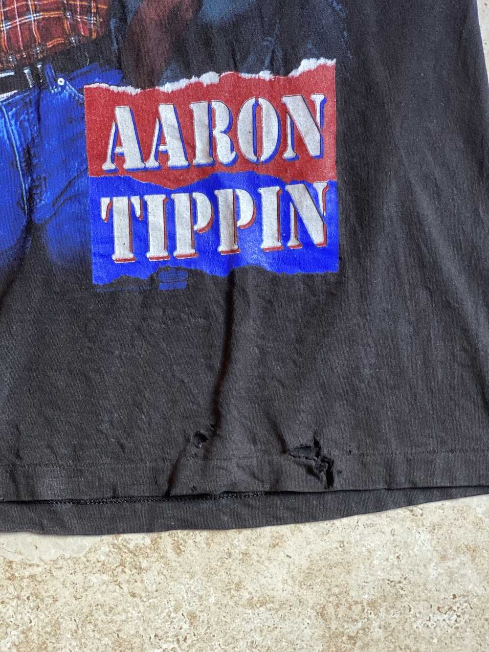 Hanes × Rap Tees × Vintage Aaron Tippin Call of t… - image 4