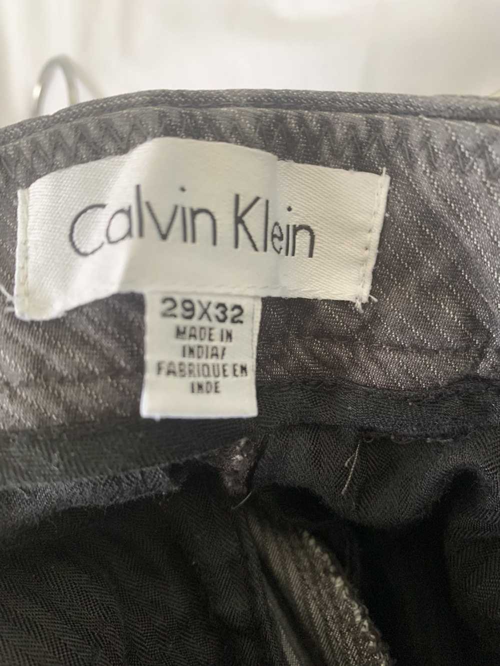 Calvin Klein × Vintage Calvin Klein Pinstripe Pan… - image 2