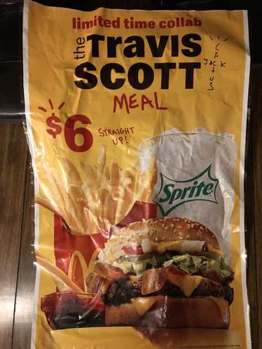 Travis Scott Cactus Jack x McDonald’s Promo Poster - image 1