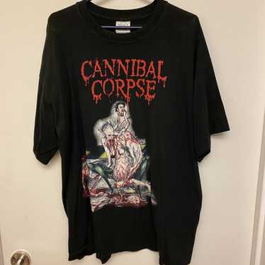 Band Tees × Vintage Rare vintage Cannibal Corpse … - image 1