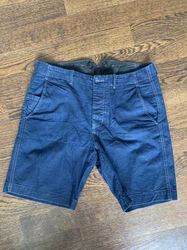 Wallace & Barnes Indigo Dyed Chino Shorts