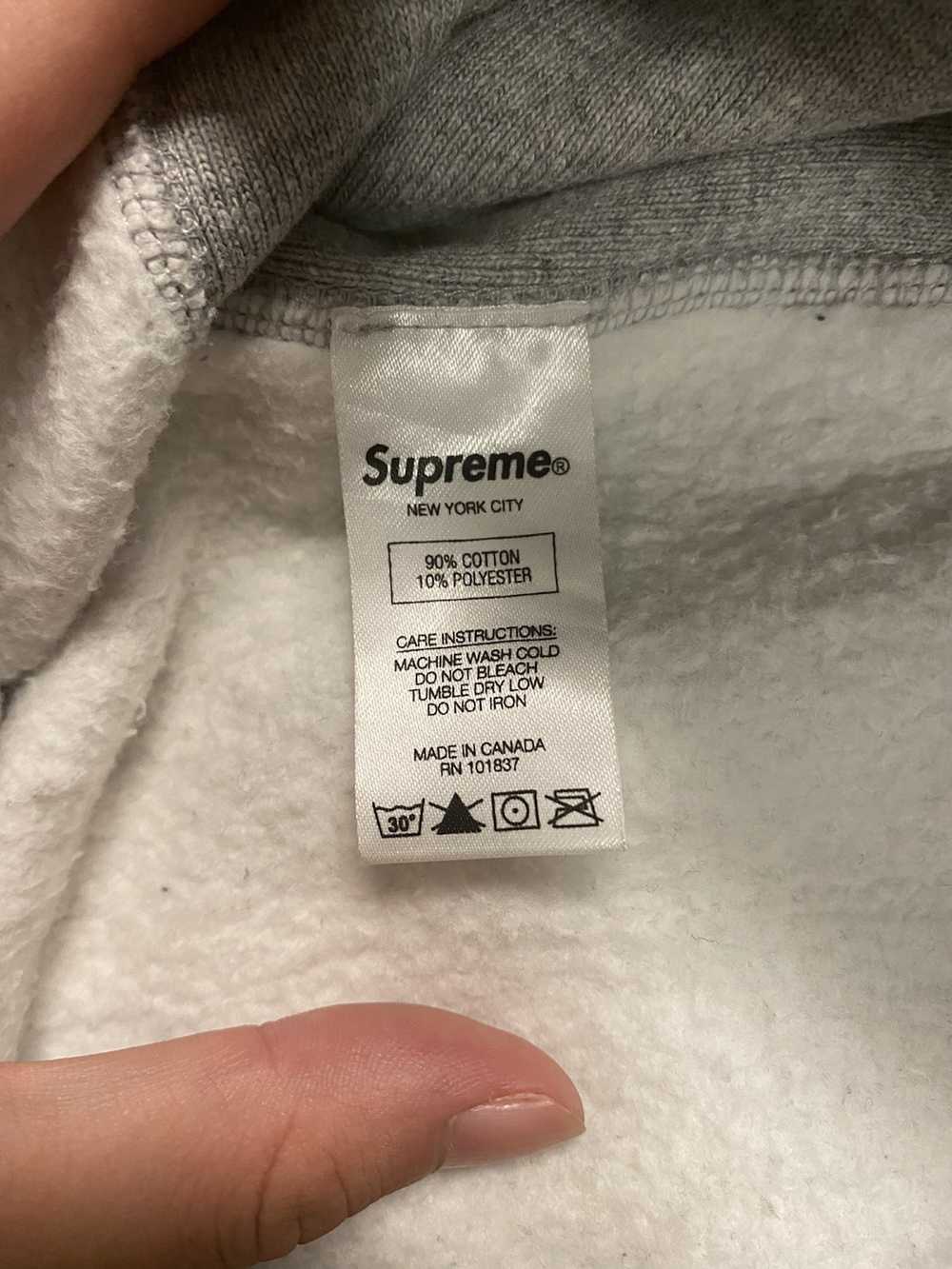 Supreme Supreme Box Logo FW17 Grey/Orange Size La… - image 8