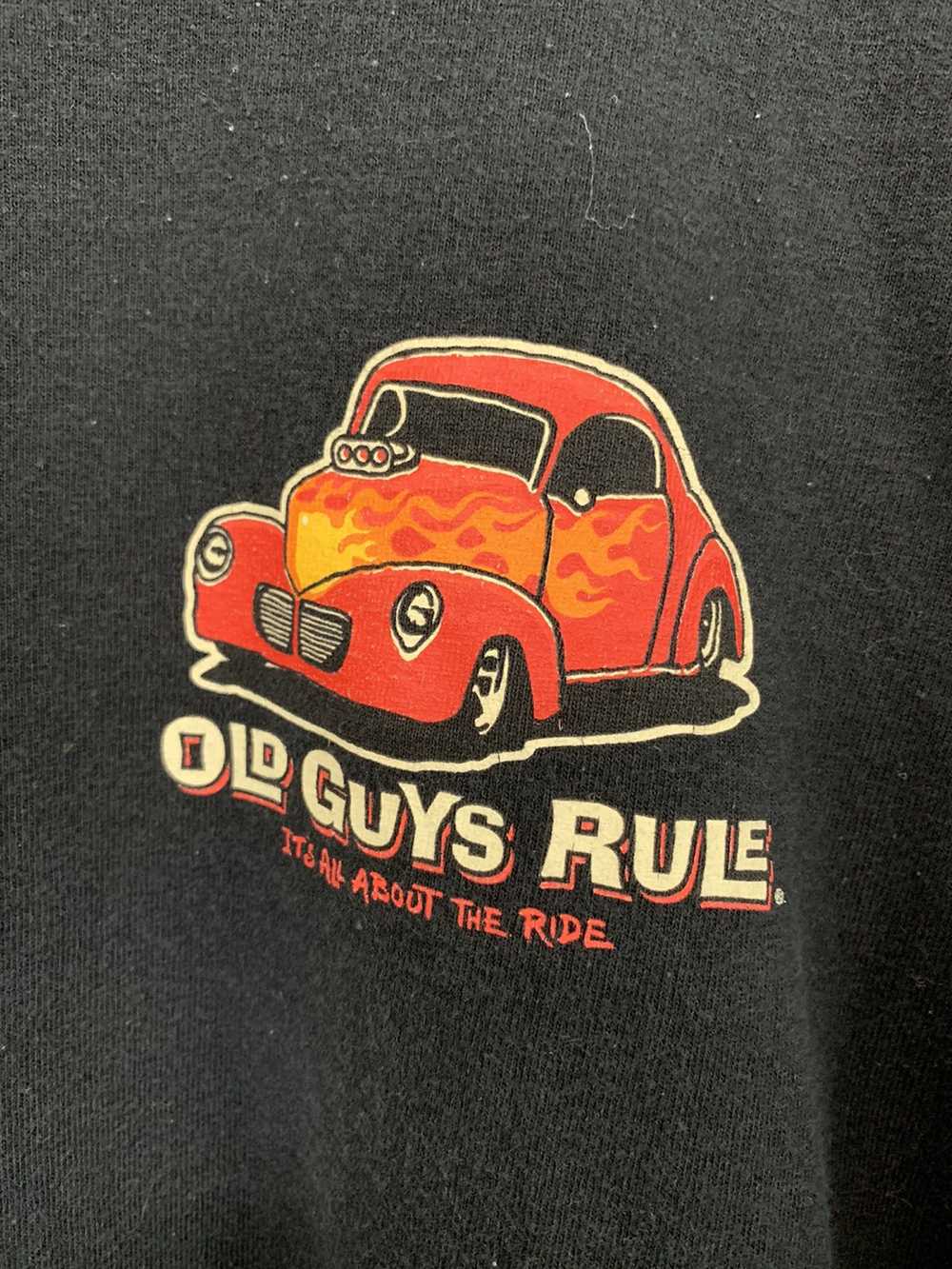 Other × Vintage Vintage X Old Guy Rules graphic T… - image 2