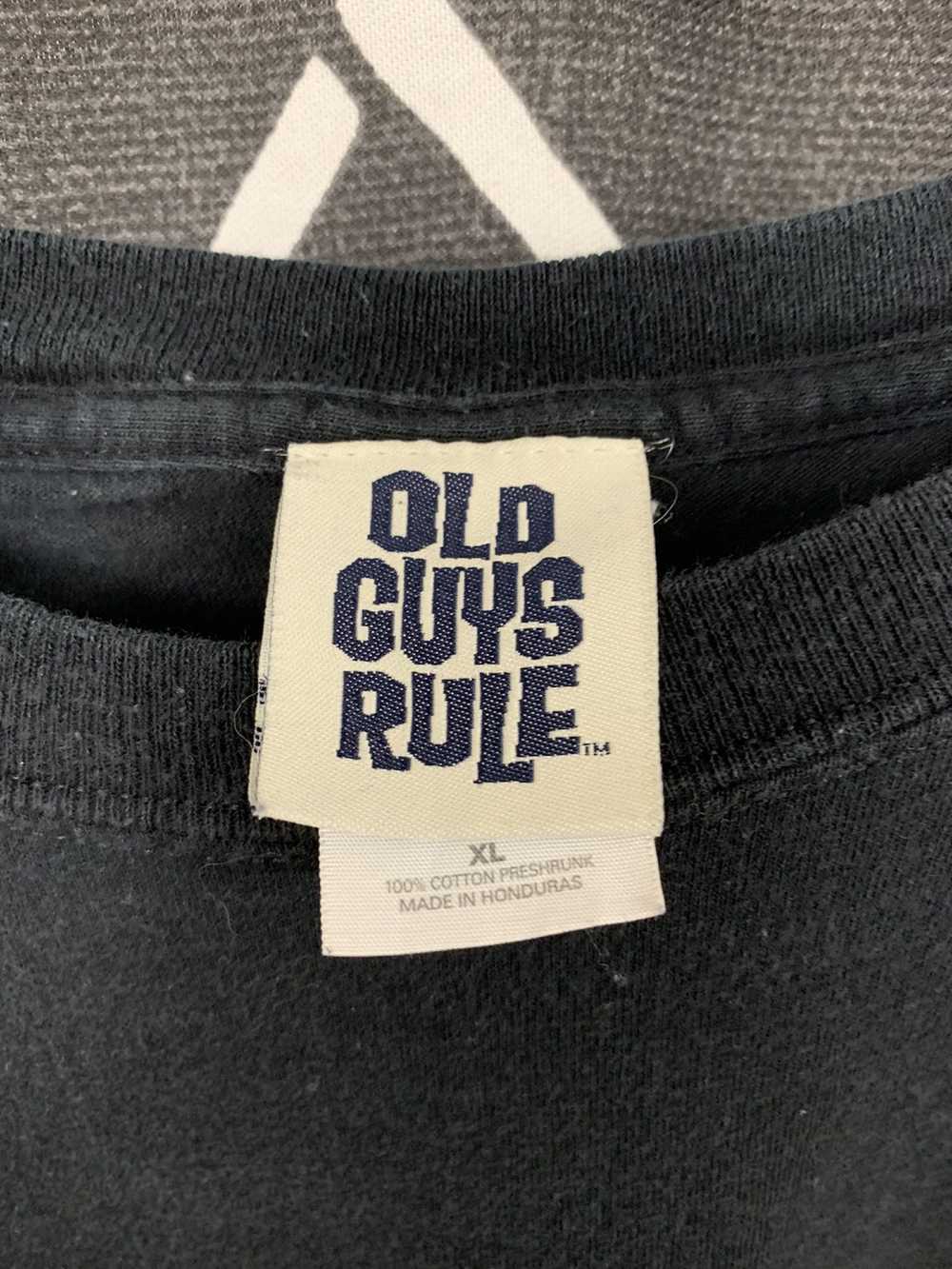 Other × Vintage Vintage X Old Guy Rules graphic T… - image 4