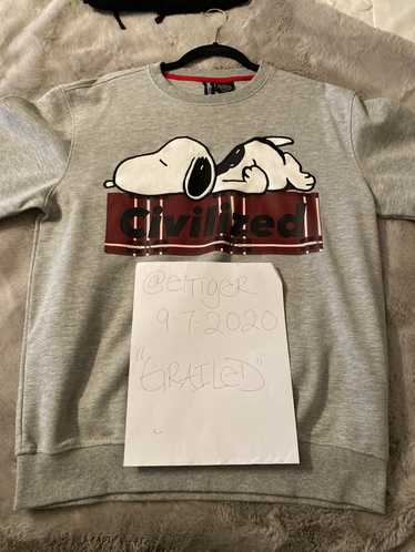 Civilized Civilized Snoopy sweater - image 1