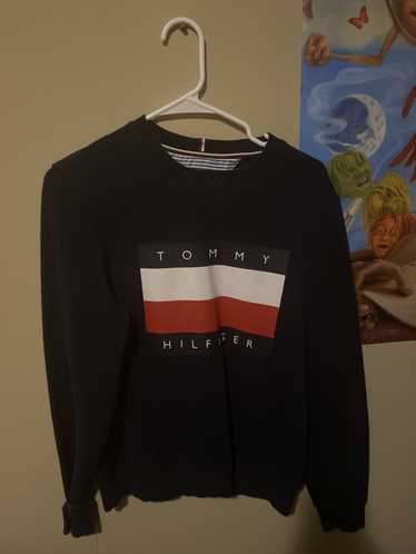 Tommy Hilfiger Tommy Hilfiger Navy Logo Sweatshirt