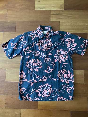 Sun Surf Floral Hawaiian Popover Shirt