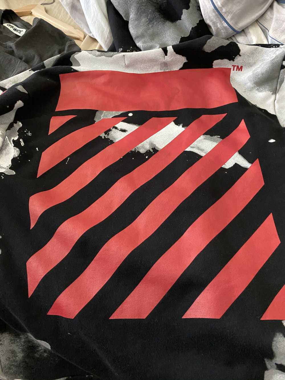 Off-White Liquid Spots Hoodie - image 2